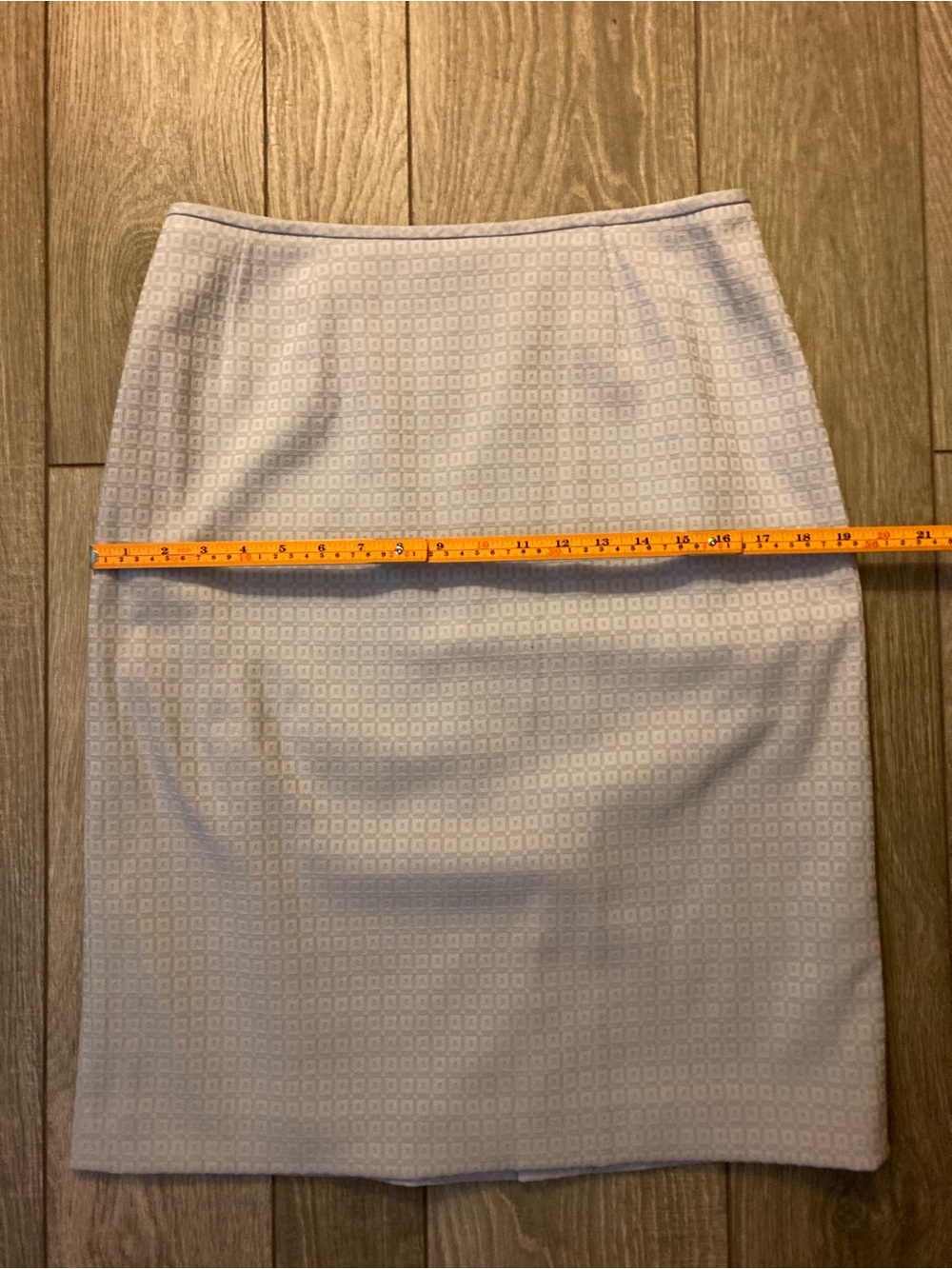 Tahari Pale Blue Tailored Skirt Suit - Picture 9 of 14